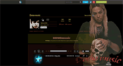 Desktop Screenshot of domo-music.skyrock.com
