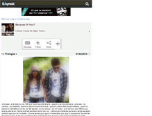 Tablet Screenshot of becaauseof-you.skyrock.com