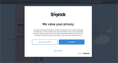 Desktop Screenshot of notre-2e-petit-ange.skyrock.com