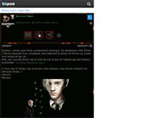 Tablet Screenshot of dragohermione-fic.skyrock.com