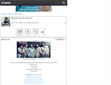 Tablet Screenshot of hey-say-jump-x3.skyrock.com