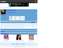 Tablet Screenshot of delenaxfiction.skyrock.com