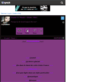 Tablet Screenshot of dark--crystallium.skyrock.com