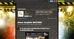 Desktop Screenshot of mathisasophie.skyrock.com