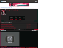 Tablet Screenshot of infameprodsongs.skyrock.com