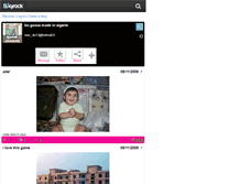 Tablet Screenshot of djamel-christina.skyrock.com