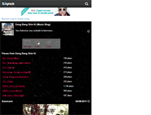 Tablet Screenshot of dbsk-4ever-in-my-heart.skyrock.com