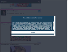 Tablet Screenshot of misslouisebourgoin.skyrock.com