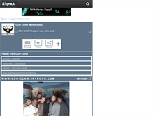 Tablet Screenshot of gdg-clan.skyrock.com
