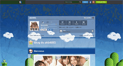 Desktop Screenshot of akb4883.skyrock.com