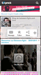 Mobile Screenshot of between-fight-and-love.skyrock.com