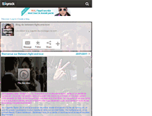 Tablet Screenshot of between-fight-and-love.skyrock.com