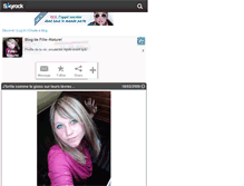 Tablet Screenshot of fille--naturel.skyrock.com
