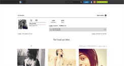 Desktop Screenshot of freshxbbey.skyrock.com