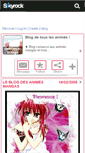 Mobile Screenshot of delicious-manga.skyrock.com
