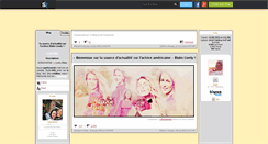 Desktop Screenshot of lively-blake.skyrock.com