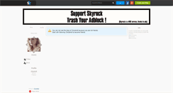 Desktop Screenshot of oliviaholt.skyrock.com