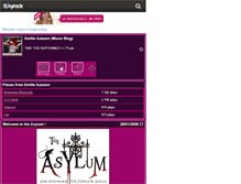 Tablet Screenshot of emilieautumn.skyrock.com