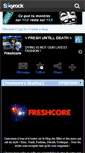 Mobile Screenshot of freshcore.skyrock.com