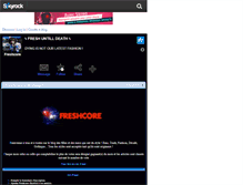 Tablet Screenshot of freshcore.skyrock.com