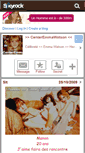 Mobile Screenshot of centeremmawatson.skyrock.com