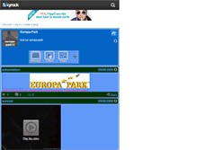 Tablet Screenshot of europa-park12.skyrock.com