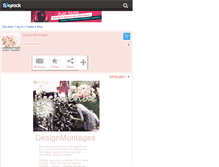 Tablet Screenshot of designmontages.skyrock.com