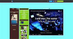Desktop Screenshot of kyousukethebaka.skyrock.com
