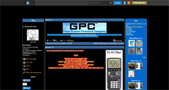 Desktop Screenshot of gpcworld.skyrock.com