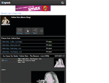 Tablet Screenshot of celinedionetnous.skyrock.com