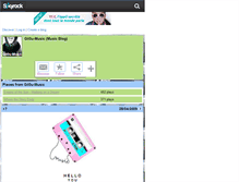 Tablet Screenshot of gil0u-music.skyrock.com