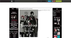 Desktop Screenshot of blackbutler13.skyrock.com