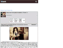 Tablet Screenshot of annabella-source.skyrock.com