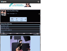 Tablet Screenshot of greenday-official.skyrock.com