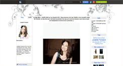 Desktop Screenshot of jodelle--ferland.skyrock.com