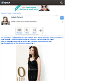 Tablet Screenshot of jodelle--ferland.skyrock.com