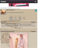 Tablet Screenshot of hijabstreetstyle.skyrock.com