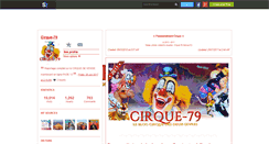 Desktop Screenshot of cirque-79.skyrock.com