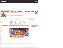 Tablet Screenshot of cirque-79.skyrock.com