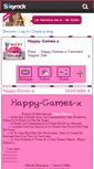 Mobile Screenshot of happy-games-x.skyrock.com