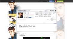 Desktop Screenshot of justinbieberfrance.skyrock.com