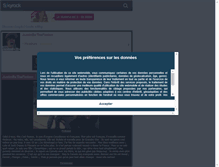 Tablet Screenshot of justinbxthefiction.skyrock.com