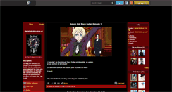 Desktop Screenshot of blackbutlerkuroshitsuji.skyrock.com