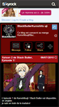 Mobile Screenshot of blackbutlerkuroshitsuji.skyrock.com