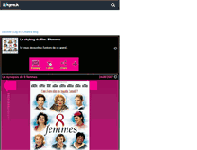 Tablet Screenshot of 8femmeslefilm.skyrock.com