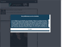 Tablet Screenshot of micheal-jackson-homage.skyrock.com