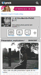 Mobile Screenshot of clic-moi-en-photo.skyrock.com