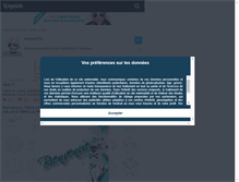 Tablet Screenshot of manon470.skyrock.com