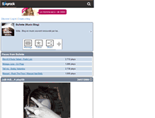 Tablet Screenshot of bullette-music.skyrock.com