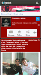 Mobile Screenshot of coracao-latino.skyrock.com